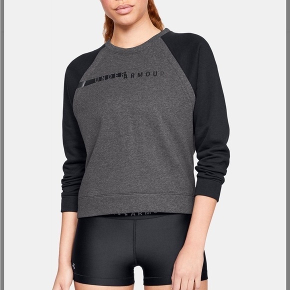UNDER Armour Rival Sweatshirt, NWT - Picture 1 of 9